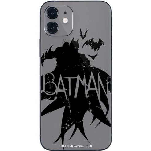 DC Comics Batman Silhouette Art iPhone 12 Skin
