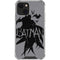 DC Comics Batman Silhouette Art iPhone 13 Clear Case