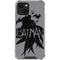 DC Comics Batman Silhouette Art iPhone 13 Mini Clear Case