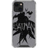 DC Comics Batman Silhouette Art iPhone 13 Mini Clear Case