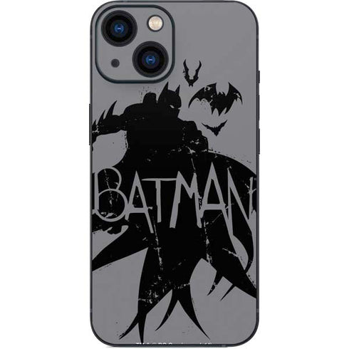 DC Comics Batman Silhouette Art iPhone 13 Mini Skin