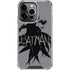 DC Comics Batman Silhouette Art iPhone 13 Pro Clear Case