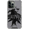 DC Comics Batman Silhouette Art iPhone 13 Pro Max Clear Case