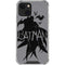DC Comics Batman Silhouette Art iPhone 14 Clear Case