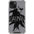 DC Comics Batman Silhouette Art iPhone 14 Clear Case