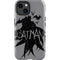 DC Comics Batman Silhouette Art iPhone 15 Plus Impact Case