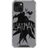 DC Comics Batman Silhouette Art iPhone 14 Plus Clear Case