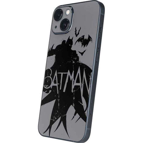 DC Comics Batman Silhouette Art iPhone 15 Plus Skin