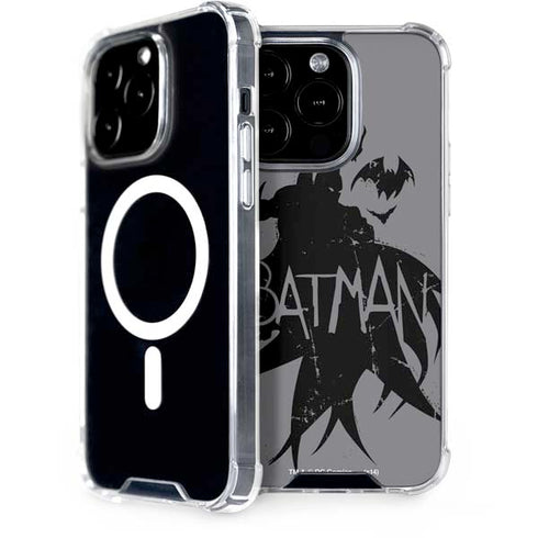 DC Comics Batman Silhouette Art iPhone 15 Pro MagSafe Case