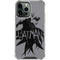 DC Comics Batman Silhouette Art iPhone 15 Pro Max Clear Case