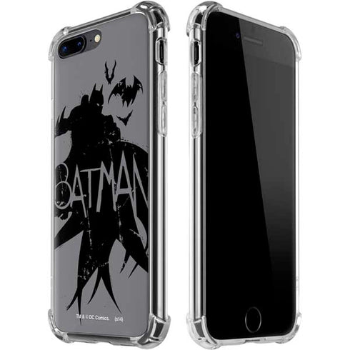 DC Comics Batman Silhouette Art iPhone 7/8 Plus Clear Case