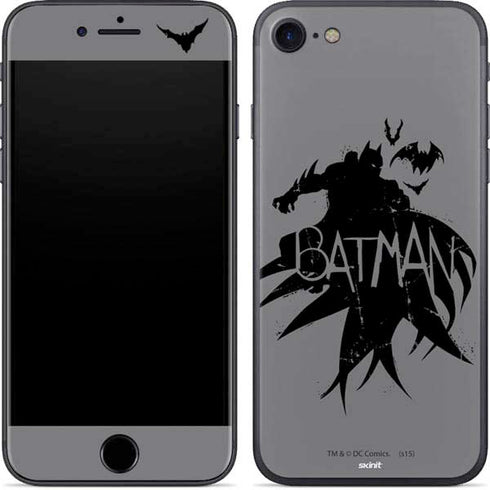 DC Comics Batman Silhouette Art iPhone 7 Skin