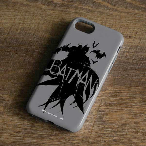 DC Comics Batman Silhouette Art iPhone 8 Pro Case