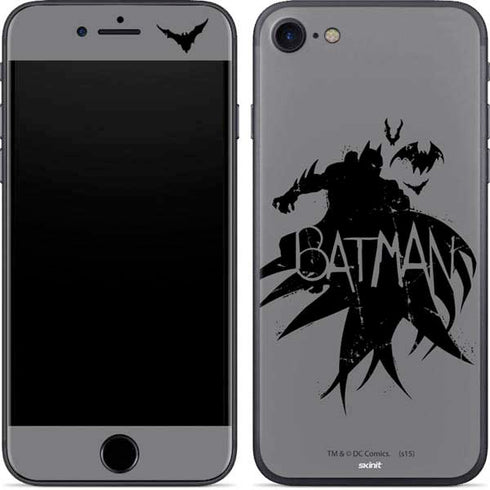 DC Comics Batman Silhouette Art iPhone 8 Skin