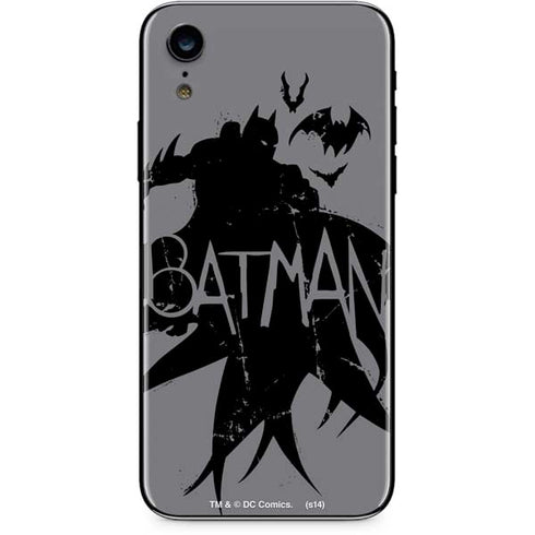 DC Comics Batman Silhouette Art iPhone XR Skin