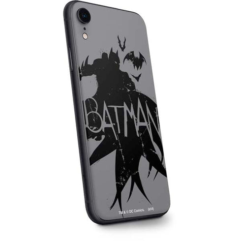 DC Comics Batman Silhouette Art iPhone XR Skin
