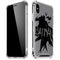DC Comics Batman Silhouette Art iPhone XS Max Clear Case