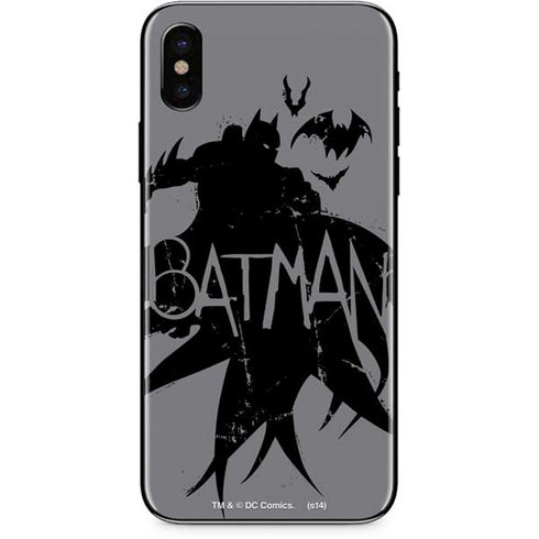 DC Comics Batman Silhouette Art iPhone XS Max Skin