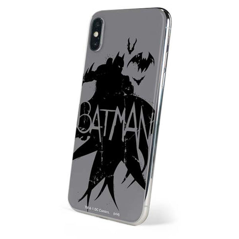 DC Comics Batman Silhouette Art iPhone XS Max Skin