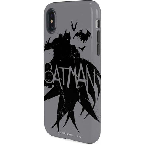 DC Comics Batman Silhouette Art iPhone XS Pro Case