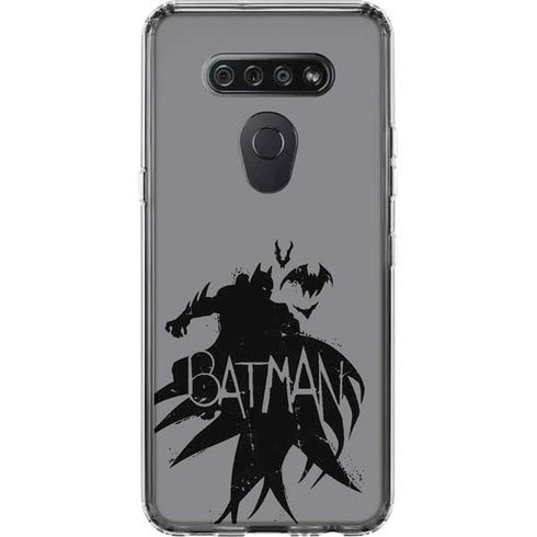 DC Comics Batman Silhouette Art LG K51/Q51 Clear Case