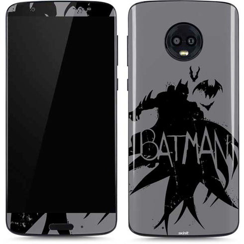 DC Comics Batman Silhouette Art Moto G6 Skin