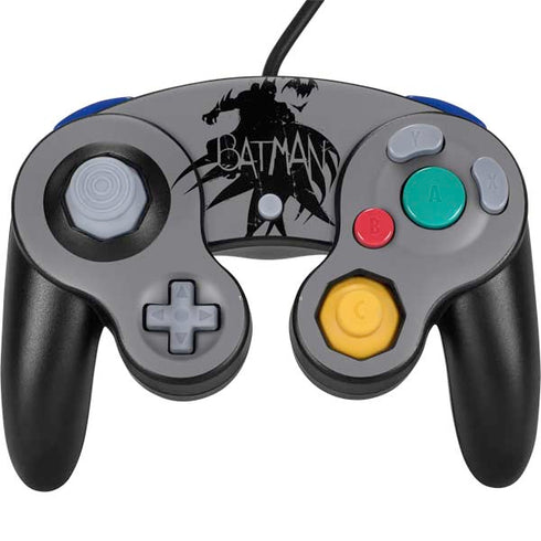 DC Comics Batman Silhouette Art Nintendo GameCube Controller Skin