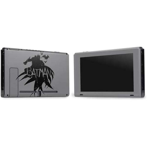 DC Comics Batman Silhouette Art Nintendo Switch Bundle Skin