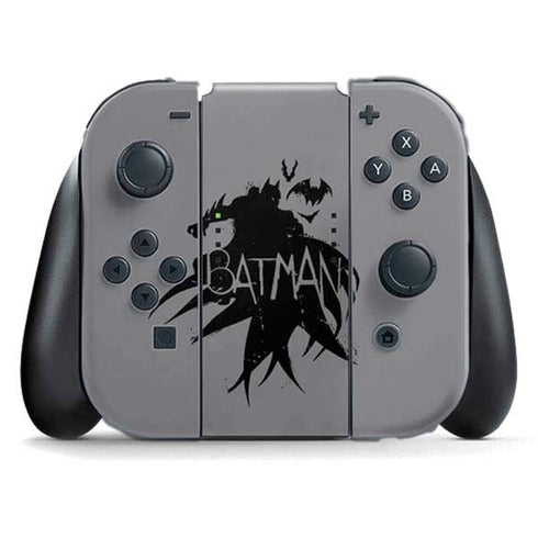 DC Comics Batman Silhouette Art Nintendo Switch (2017-2021) Joy-Con Controller Skin