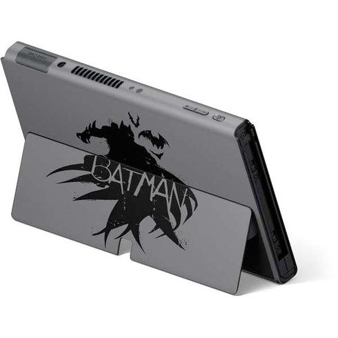 DC Comics Batman Silhouette Art Nintendo Switch OLED (2021) Skin