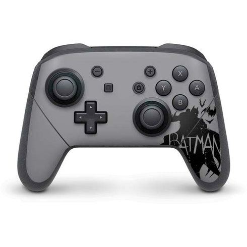 DC Comics Batman Silhouette Art Nintendo Switch Pro Controller Skin
