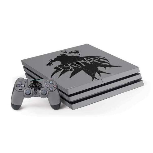 DC Comics Batman Silhouette Art PS4 Pro Bundle Skin