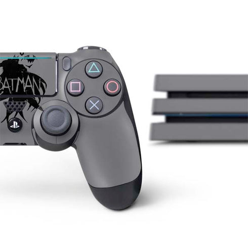 DC Comics Batman Silhouette Art PS4 Pro Bundle Skin