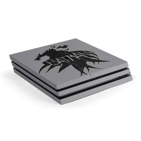 DC Comics Batman Silhouette Art PS4 Pro Console Skin