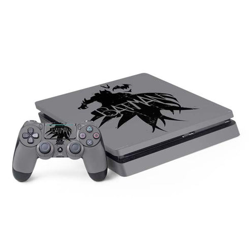 DC Comics Batman Silhouette Art PS4 Slim Bundle Skin