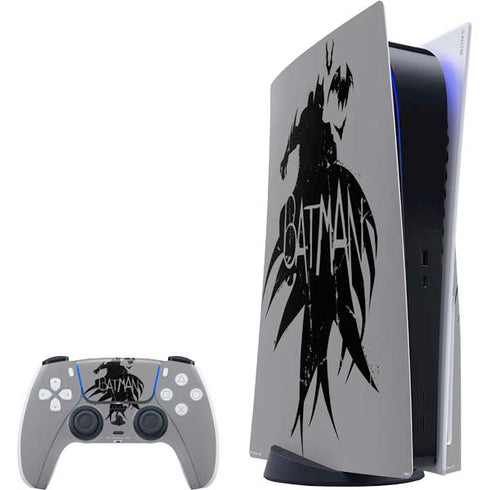 DC Comics Batman Silhouette Art PS5 Bundle Skin