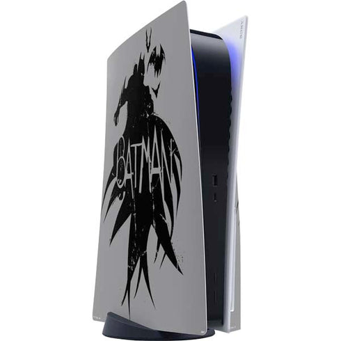 DC Comics Batman Silhouette Art PS5 Console Skin