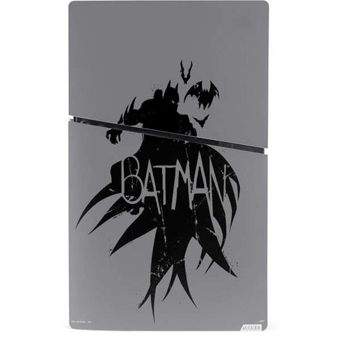 DC Comics Batman Silhouette Art PS5 Slim Digital Edition Bundle Skin