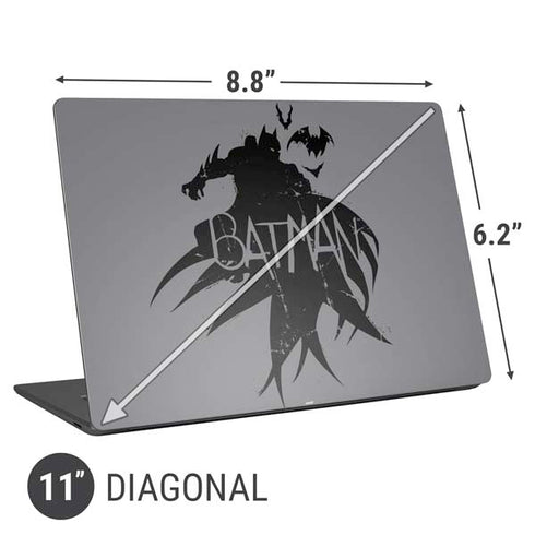 DC Comics Batman Silhouette Art Universal Laptop 11in (8.8 x 6.2in) Skin