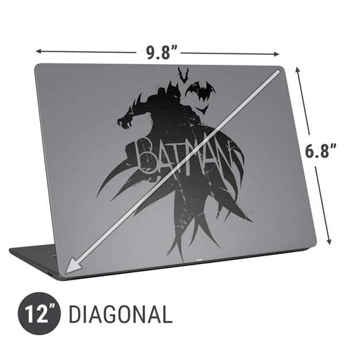 DC Comics Batman Silhouette Art Universal Laptop 12in (9.8 x 6.8in) Skin