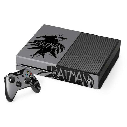 DC Comics Batman Silhouette Art Xbox One Console and Controller Bundle Skin