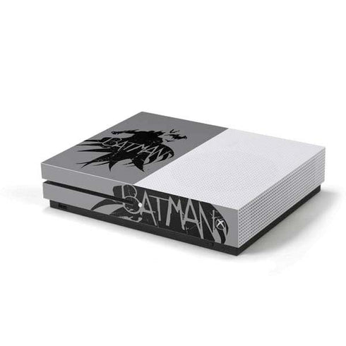 DC Comics Batman Silhouette Art Xbox One S Console Skin