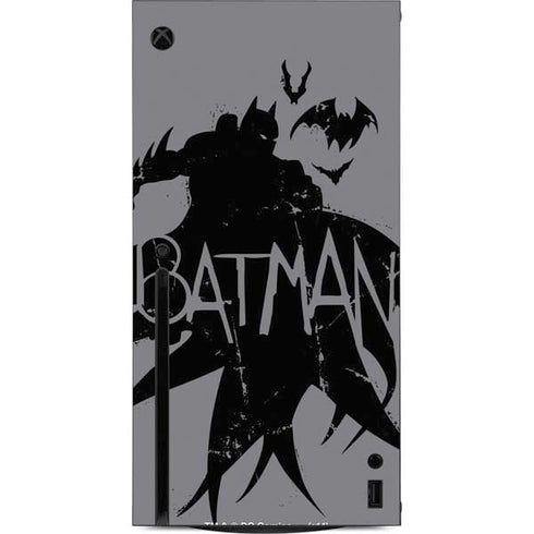 DC Comics Batman Silhouette Art Xbox Series X Console Skin