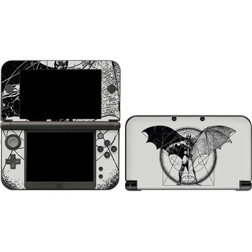DC Comics Batman Skeleton diagram Art 3DS XL 2015 Skin