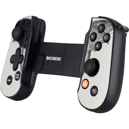 DC Comics Batman Skeleton diagram Art Backbone One for iPhone Game Controller Skin