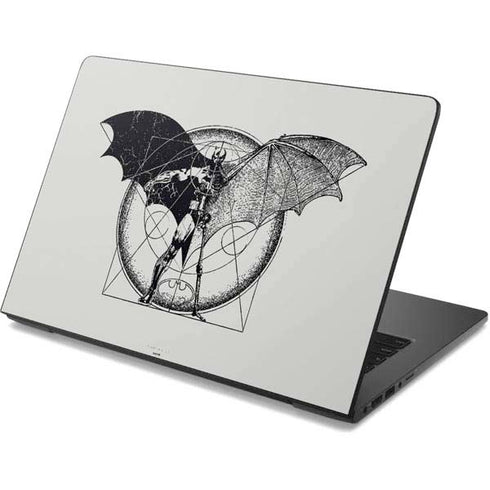 DC Comics Batman Skeleton diagram Art Dell Chromebook Skin