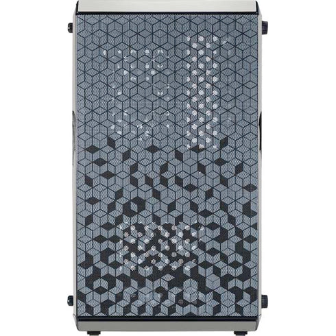 DC Comics Batman Skeleton diagram Art Cooler Master MasterBox Q300L Mini Tower Skin