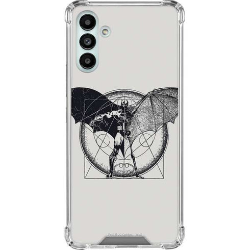DC Comics Batman Skeleton diagram Art Galaxy A13 5G Clear Case