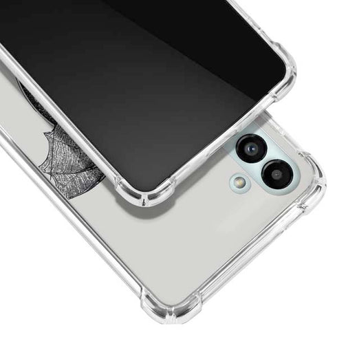 DC Comics Batman Skeleton diagram Art Galaxy A13 5G Clear Case