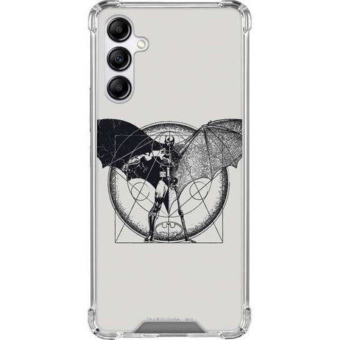 DC Comics Batman Skeleton diagram Art Galaxy A14 5G Clear Case